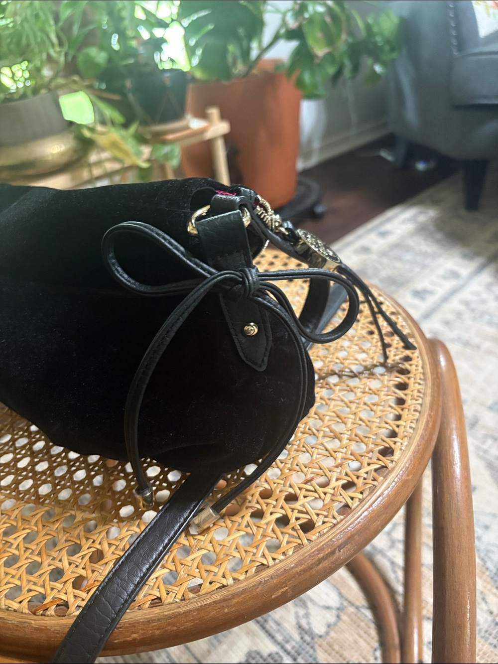 Juicy Couture velvet bag. - Picture 3 of 10